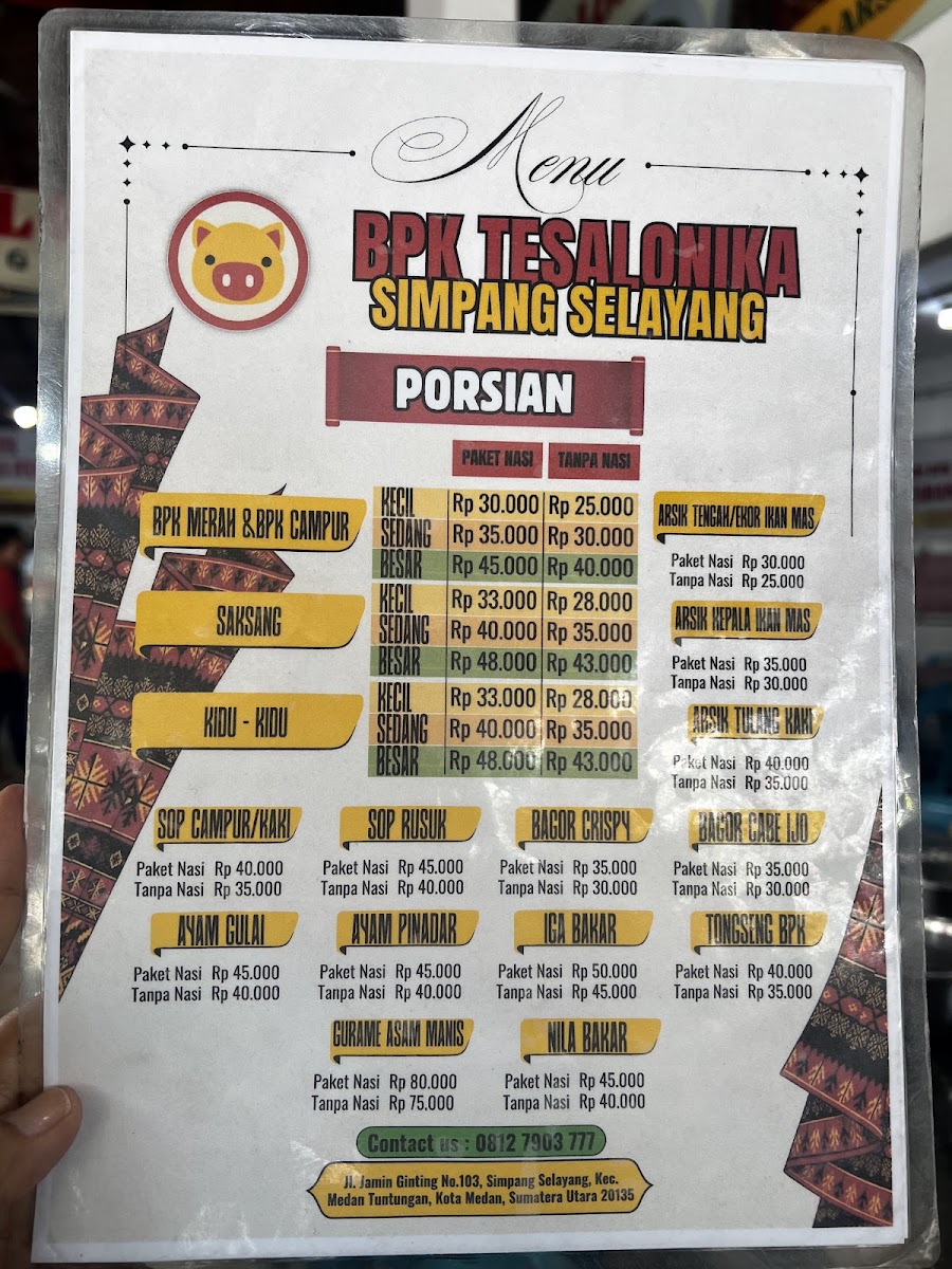 Rumah Makan BPK Tesalonika Menu - Image 4